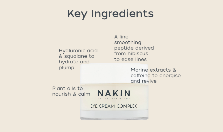 How Our Natural Eye Cream Helps Skin Around the Eyes