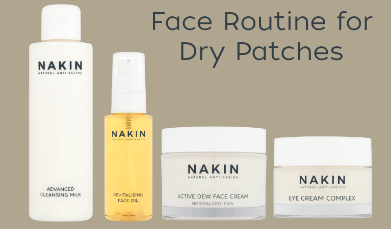 Face Routine for Skin with Dry Patches
