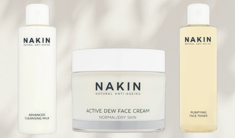 Three-Step Face Routine for Dry Mature Skin