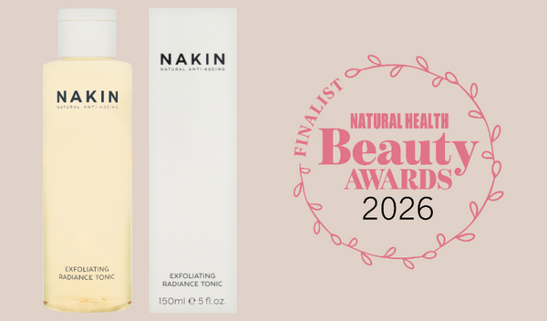 Get Glowing Skin in 2026 with the Best Exfoliating Radiance Tonic by Nakin: A Natural Health Magazine Award Finalist