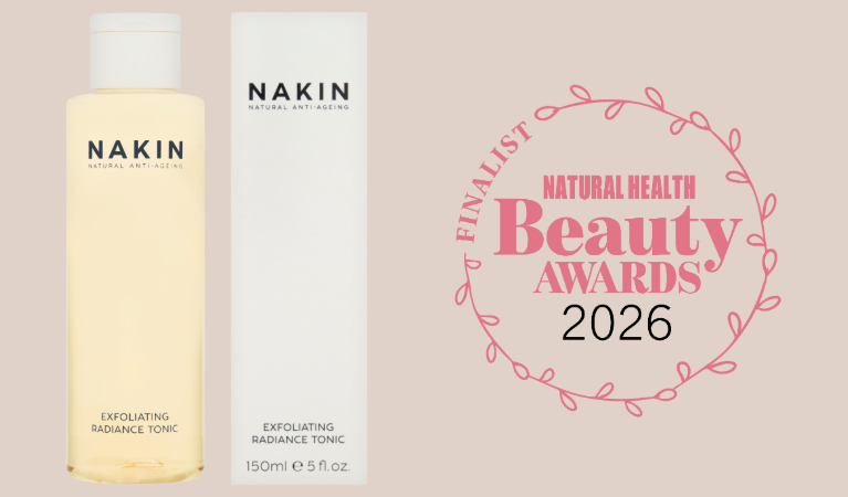 Get Glowing Skin in 2026 with the Best Exfoliating Radiance Tonic by Nakin: A Natural Health Magazine Award Finalist