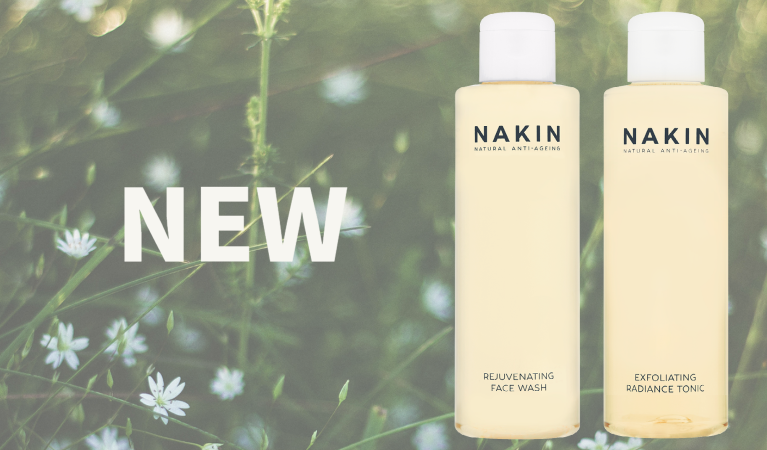 New Nakin Face Wash and Exfoliator