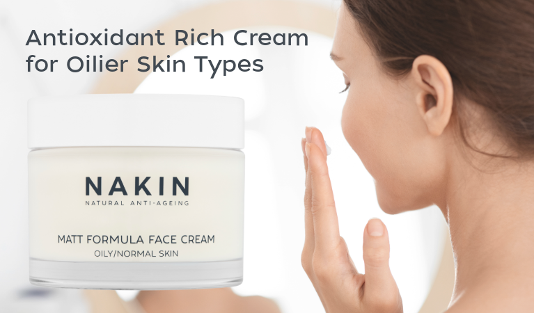Antioxidant Rich Face Cream for Oily & Combination Skin Types